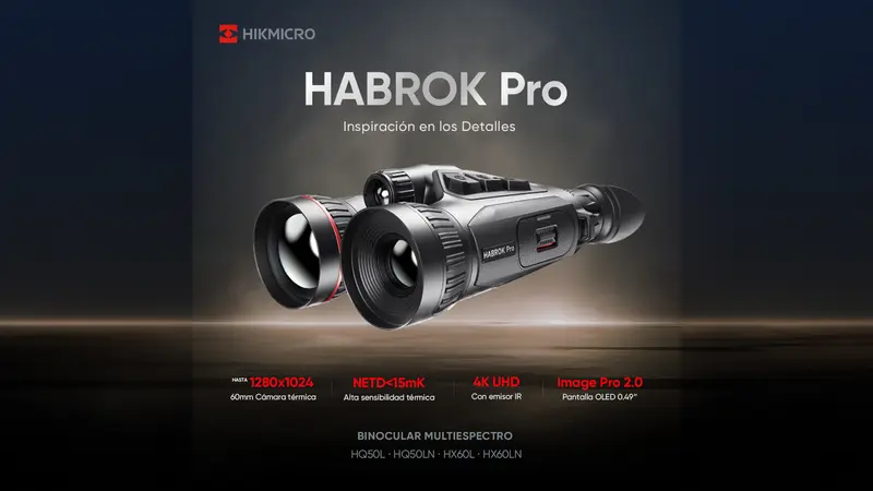 HIKMICRO HABROK HX60-LN PRO Cámara Térmica 1280x1024 Profesional