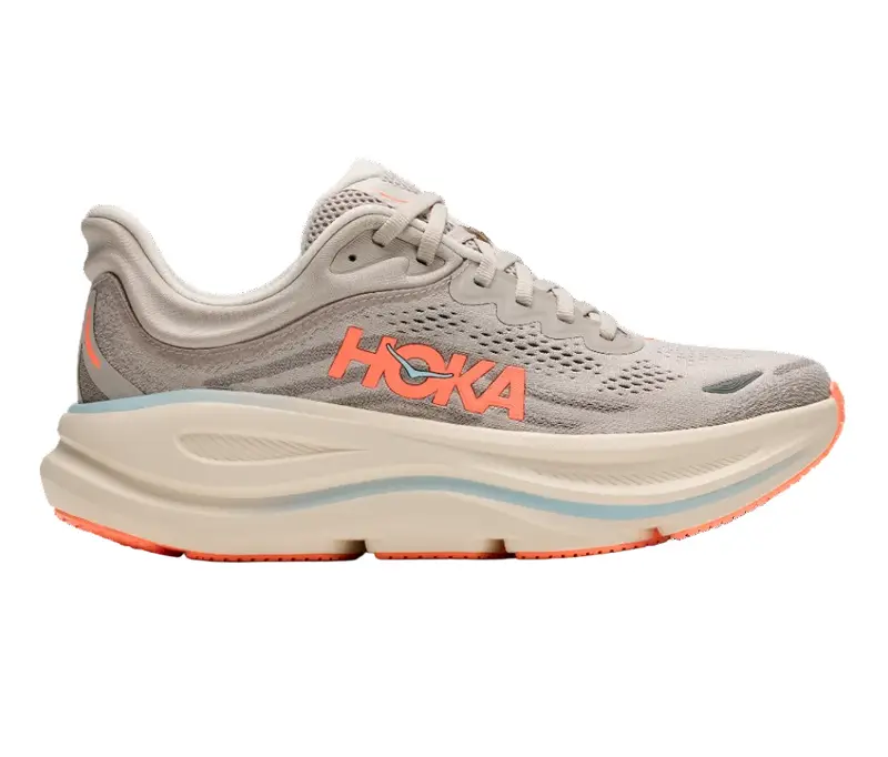 Hoka One One Bondi 9 W Gris Rosa