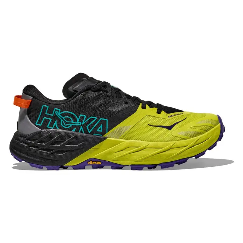 Hoka One One Speedgoat 7 Negro Amarillo