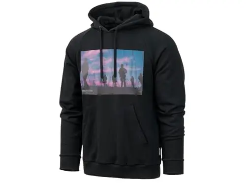 Hoodie DA Sunset - Black - S/Regular