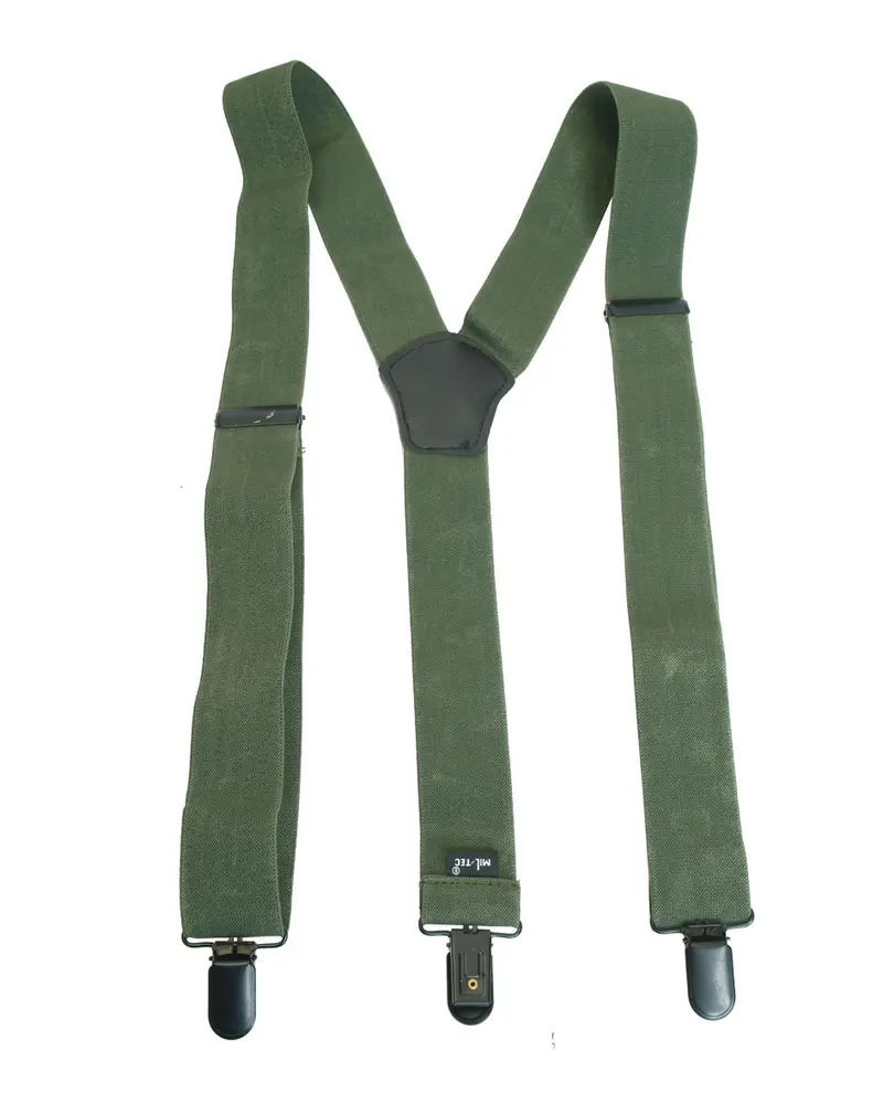HOSENTRÄGER M. CLIP OLIV