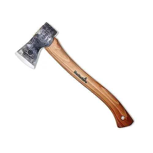 Hultafors Hacha Hultan HB 0,5 - Hacha de Guerra con Mango de Madera