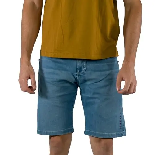 Jeanstrack Turia BR Pantalon Short Corto de Escalada Trekking Senderismo Aire Libre (L, Dalia)