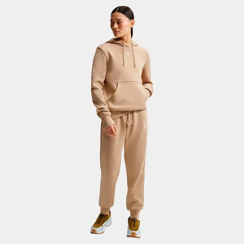 Jogger Nike Sportswear Phoenix Fleece De Talle Medio - Mujer