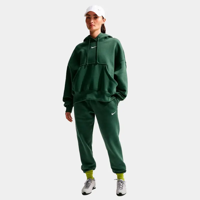 Jogger Nike Sportswear Phoenix Fleece De Talle Medio - Mujer