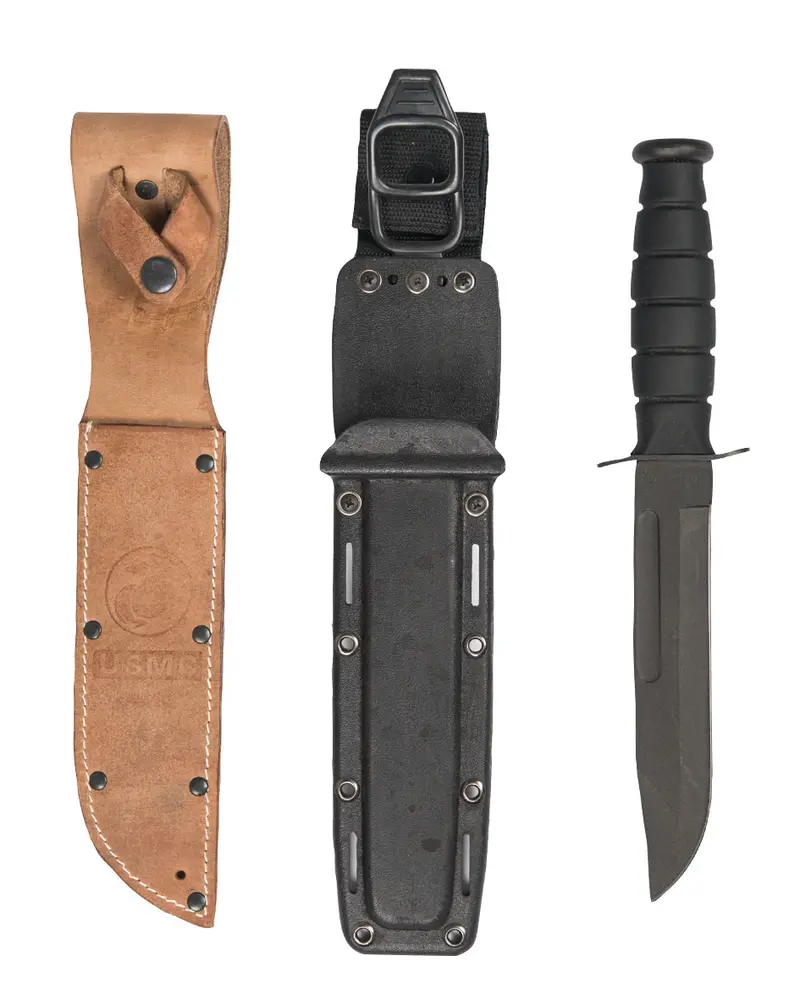 KAMPFMESSER USMC M.LEDERSCHEIDE