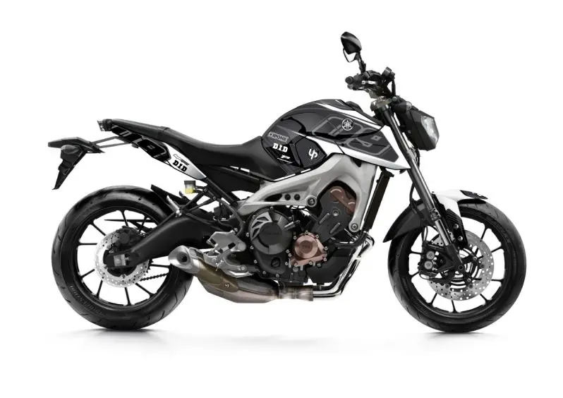 KIT DECO UP MAXIMIZE YAMAHA MT09 15->16 NEGRO-BLAN