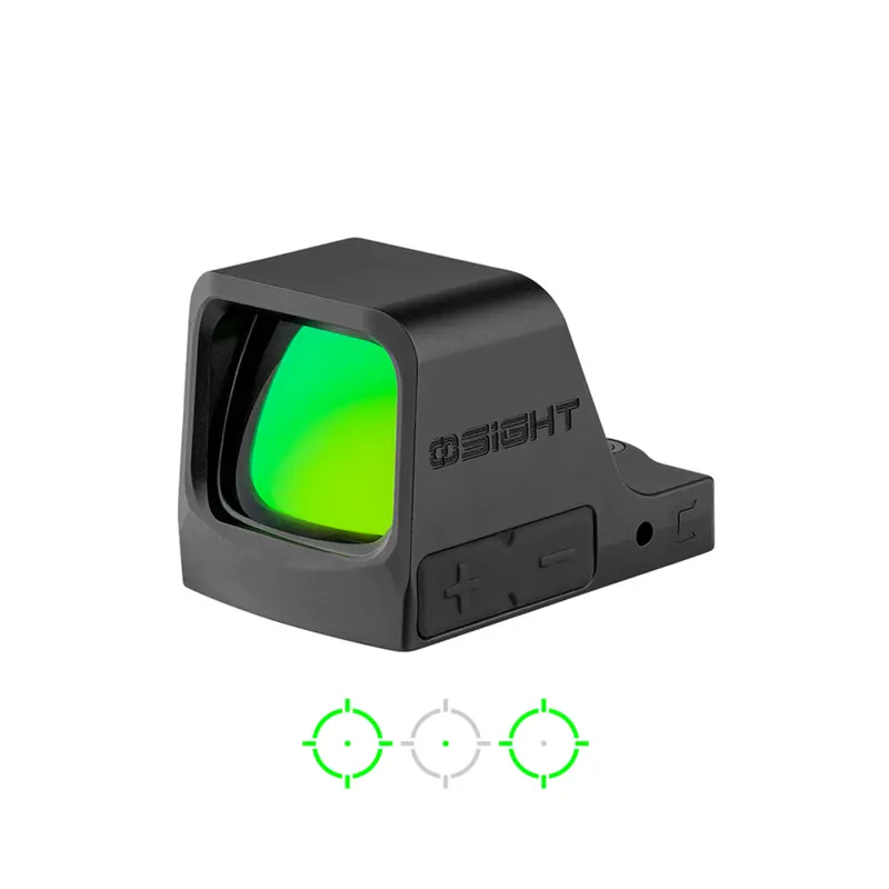 Kolimator Olight Osight C Green - Visor Punto Verde Táctico Negro