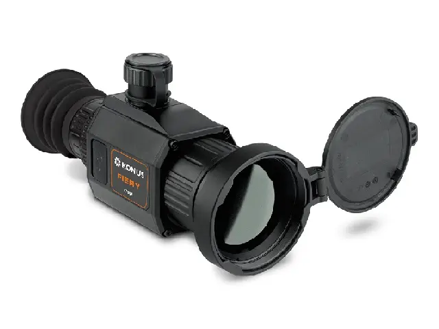 Konus FIERY Monocular Térmico Clip-On 2.1x-16.8x con WiFi y Grabación