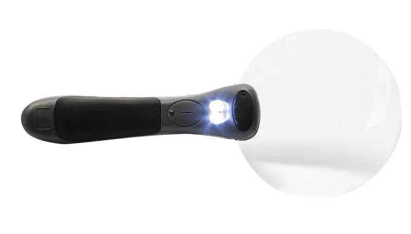 Konus Lupa Lux-90 2,5x Con Luz LED - Lente de 90mm con Iluminación