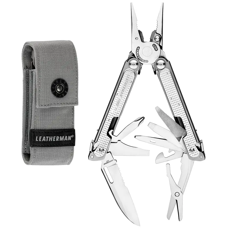 Leatherman Free P2 - Multiherramienta de Camping y Supervivencia