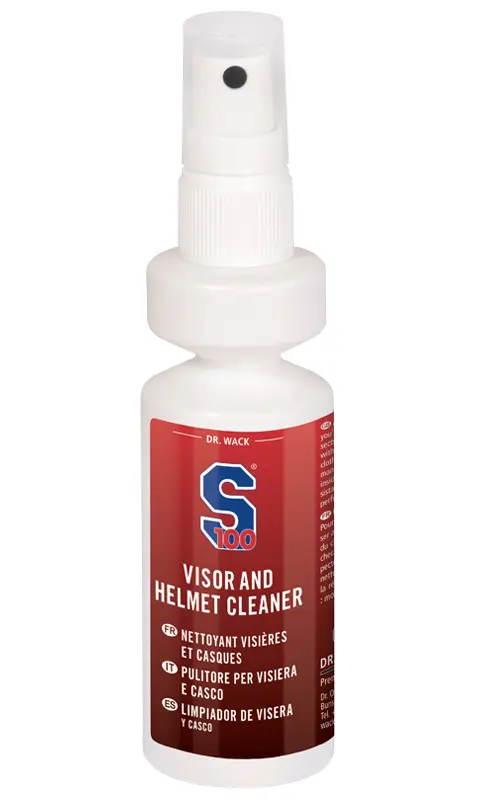 LIMPIADOR PARA VISERA Y CASCO S100 (100 ML)