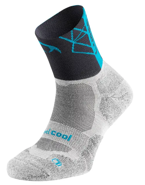 Lurbel calcetines Track Four NEW Gris claro Azul