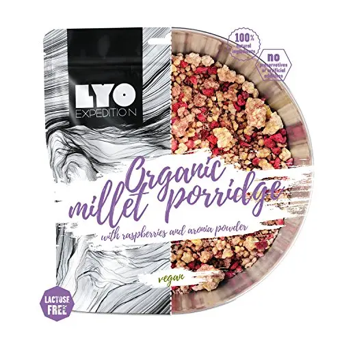 Lyof Brentwood Organic Millet Porridge Frambuesa 342 g