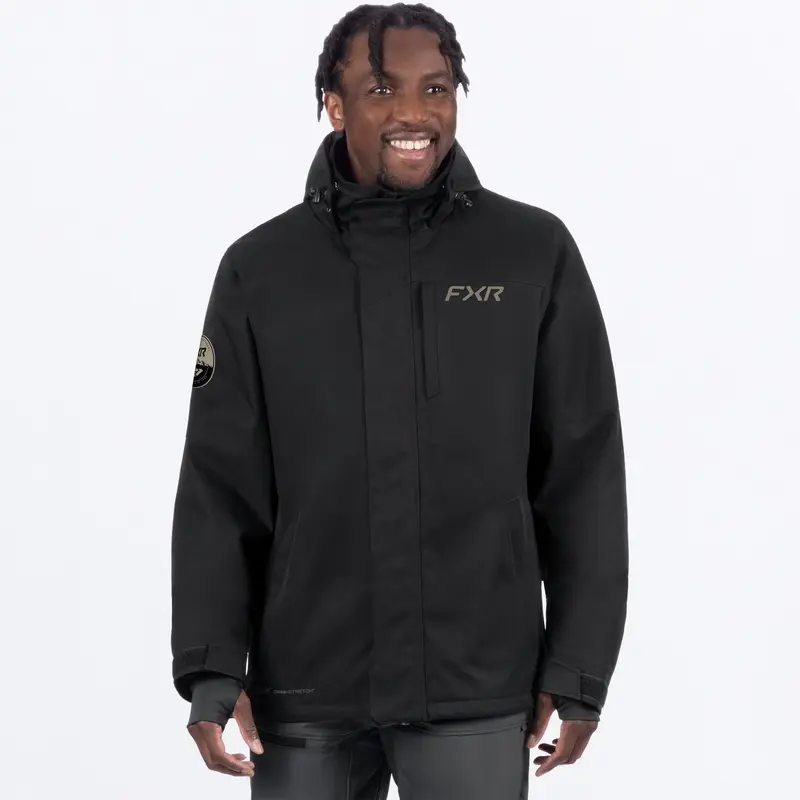 M ASCEND JACKET 26-BLACK/STONE