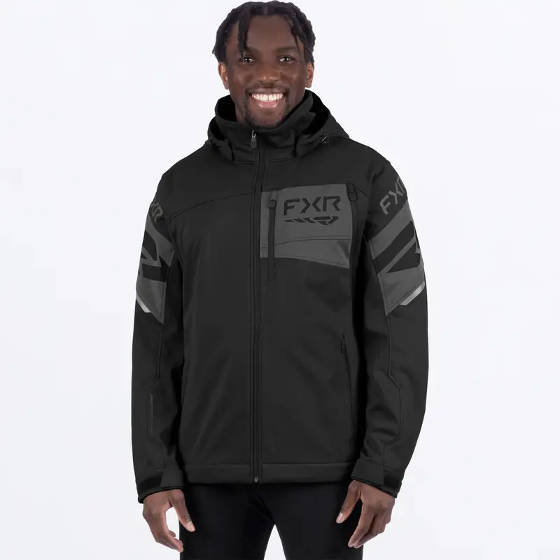 M ASCEND SOFTSHELL JACKET 26-BLACK OPS