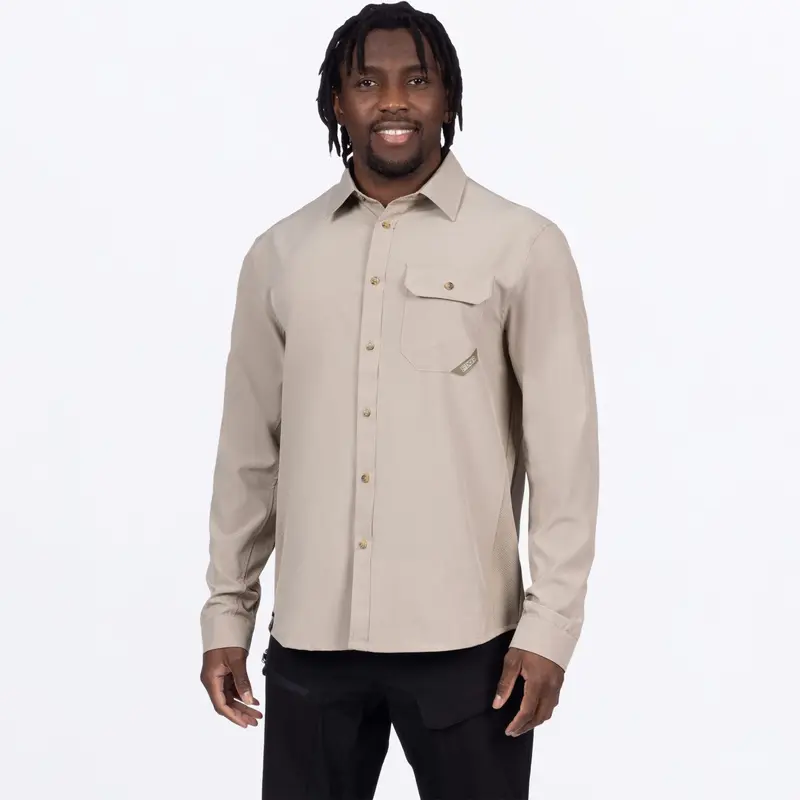 M BREEZE PERFORMANCE UPF L/S SHIRT 23TONE