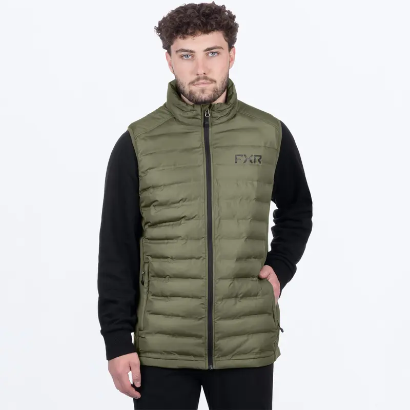 M PODIUM HYBRID QUILTED VEST 26OSS