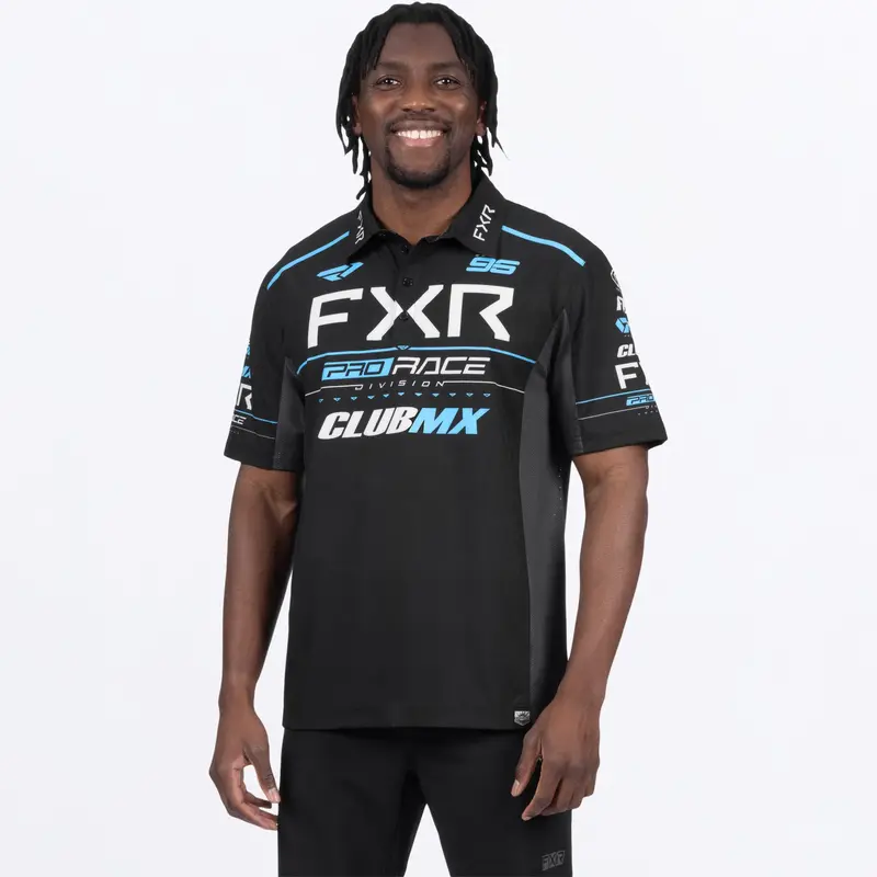 M RACE DIV PERFORMANCE UPF POLO SHIRT 25-CLUB MX