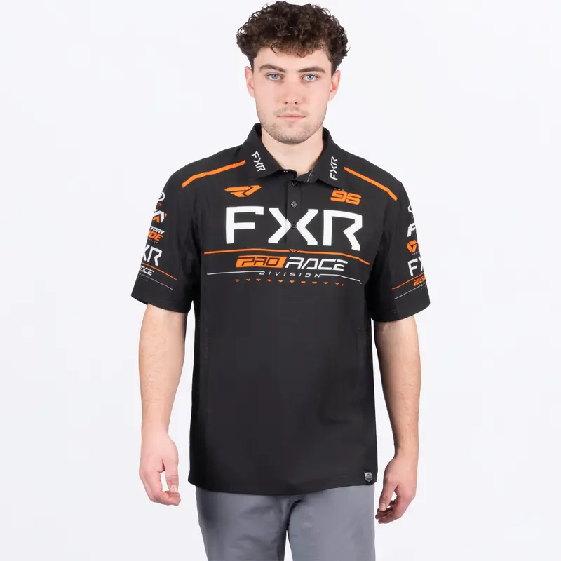 M RACE DIV PERFORMANCE UPF POLO SHIRT 25-RACE DIV LE