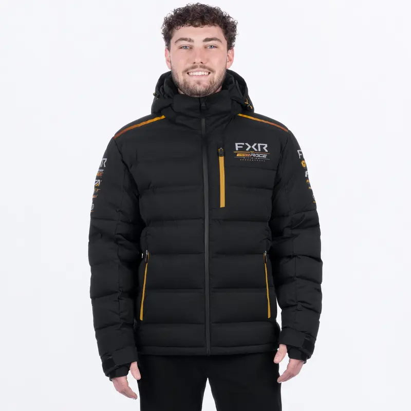 M RACE DIVISION DOWN JACKET 26-BLACK/KASH