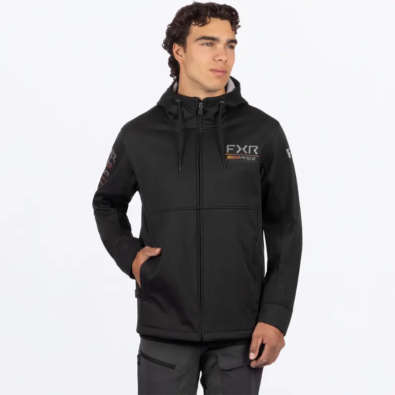 M RACE DIVISION SOFTSHELL JACKET 26-BLACK/KASH