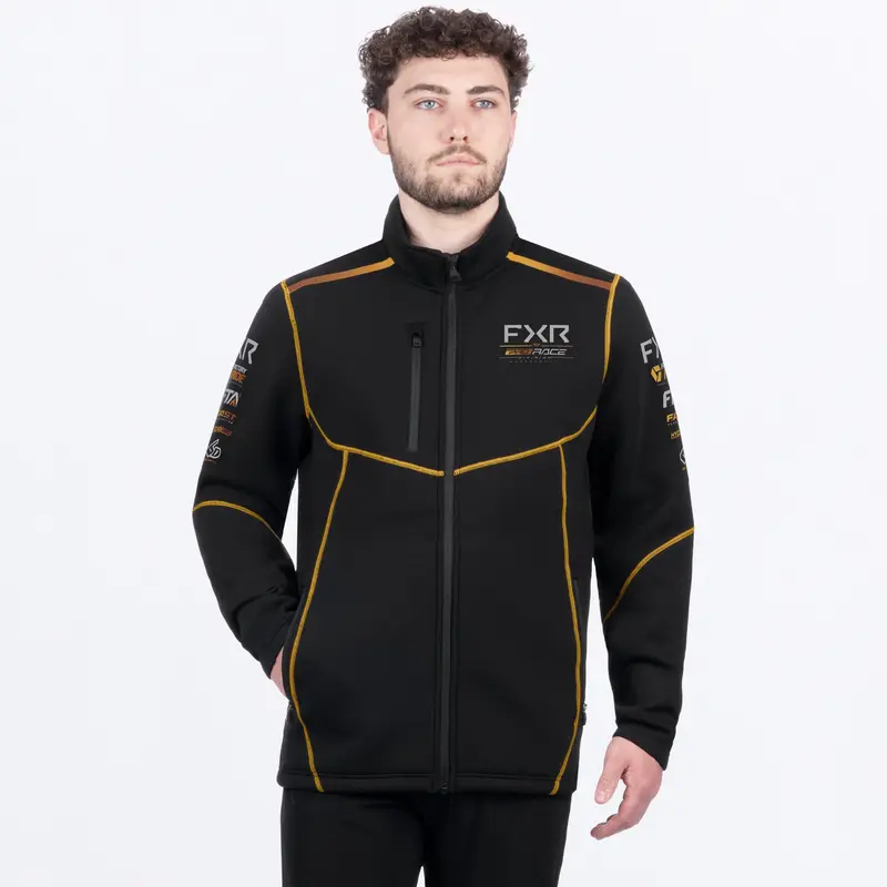 M RACE DIVISION TECH ZIP UP 26-BLACK/KASH