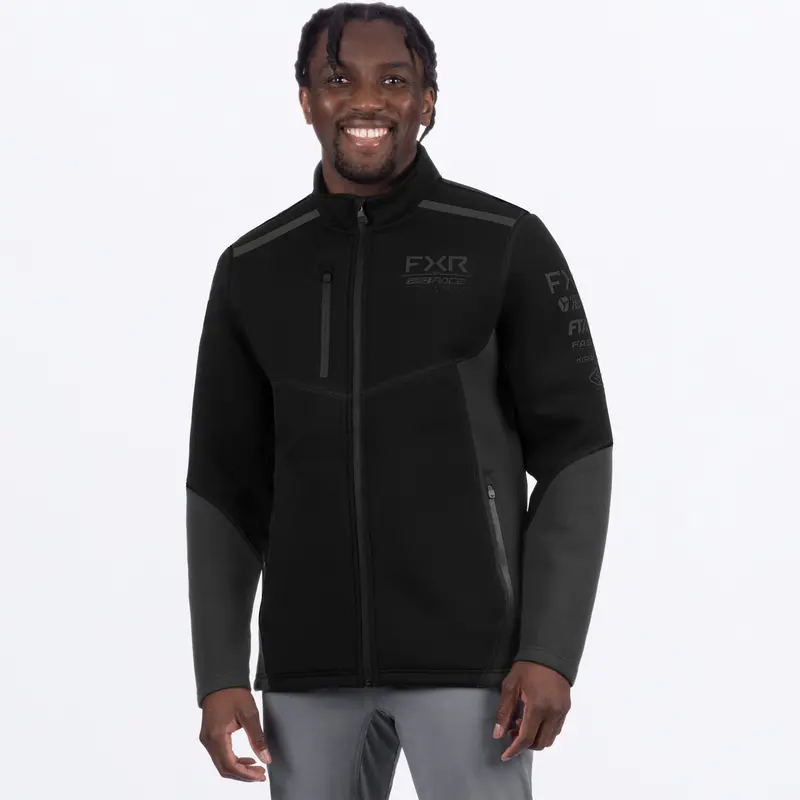M RACE DIVISION TECH ZIP UP 26-BLACK OPS