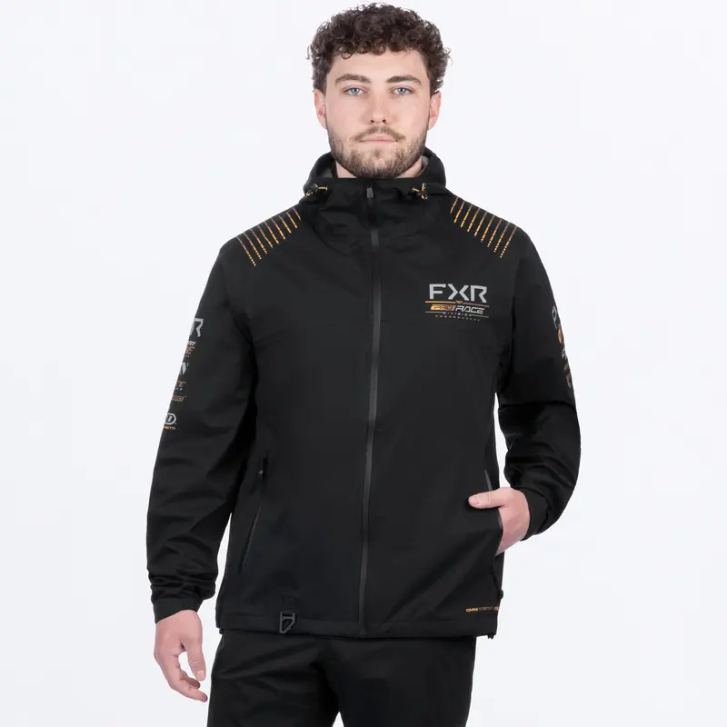 M RACE DIVISION TRI-LAMINATE JACKET 26-BLACK/KASH