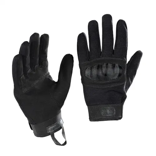 M-Tac Guantes Tácticos Assault Mk.3 Sin Dedos - Negro Talla M - Protección Antideslizante