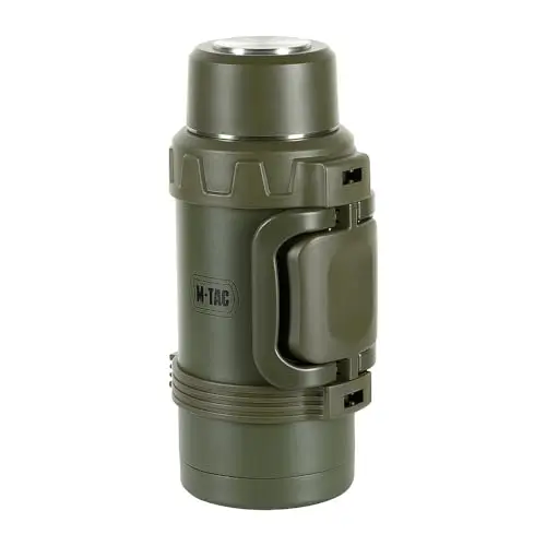 M-Tac Termo Militar 1600ml - Botella Térmica Doble Pared Acero Inoxidable