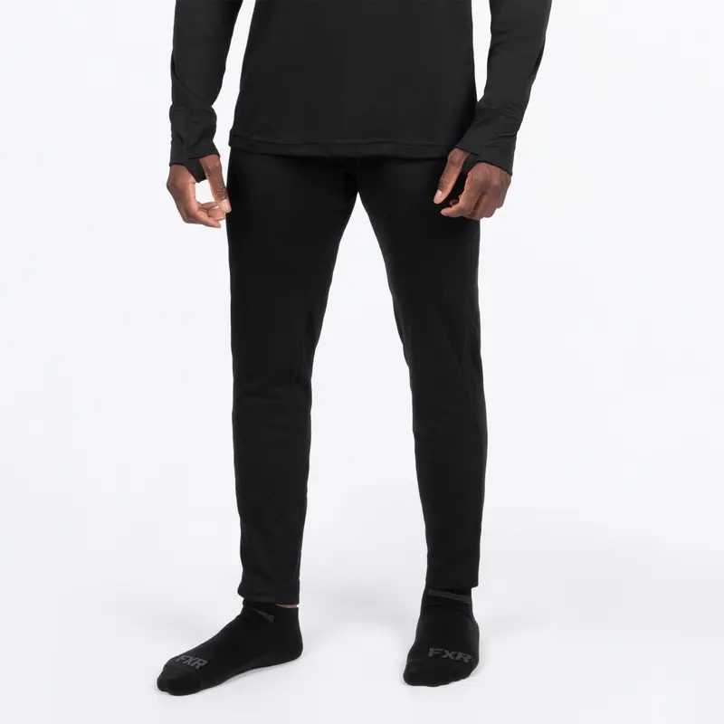 M VAPOUR MERINO PANT 21-BLACK