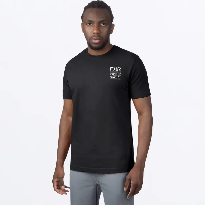 M VICTORY LAP PREMIUM T-SHIRT 26-BLACK/WHITE
