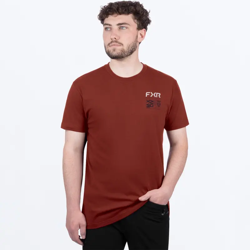 M VICTORY LAP PREMIUM THIRT 26-OXBLOOD/GREY
