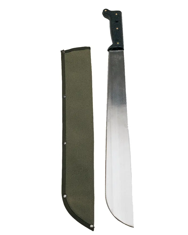 Machete Mil-Tec Stahl M.Scheide 18 - Hoja de Acero 18cm con Funda