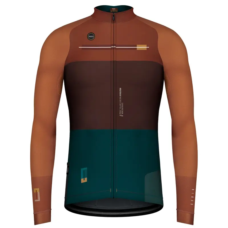 Maillot Gobik Unisex Manga Larga Pacer Walnut