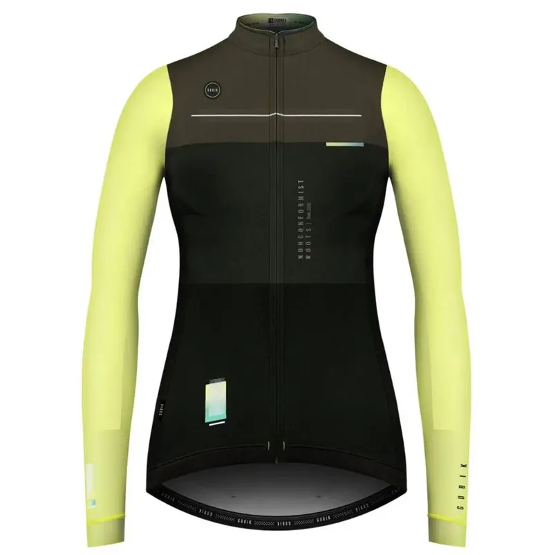 Maillot Manga Larga Gobik Cobble Mujer Acid