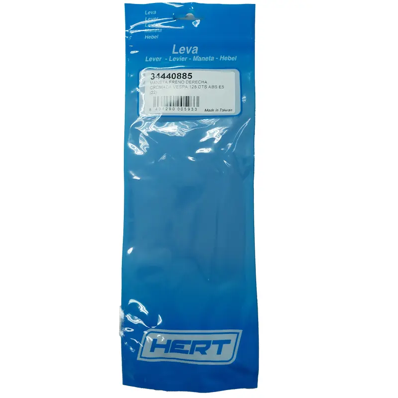 MANETA DERECHA CROMADA VESPA 125 GTS ABS E5 (22)