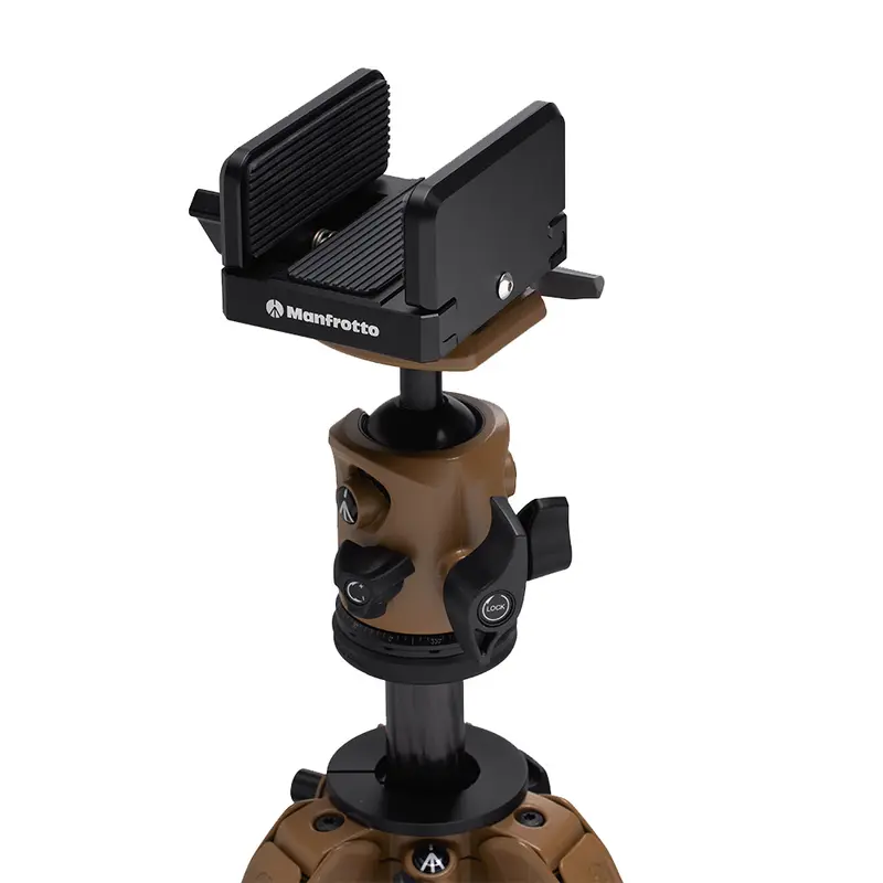 MANFROTTO AS Ball Head Tripode Kit Carbono 188 cm - Kit Profesional con Rótula Esférica