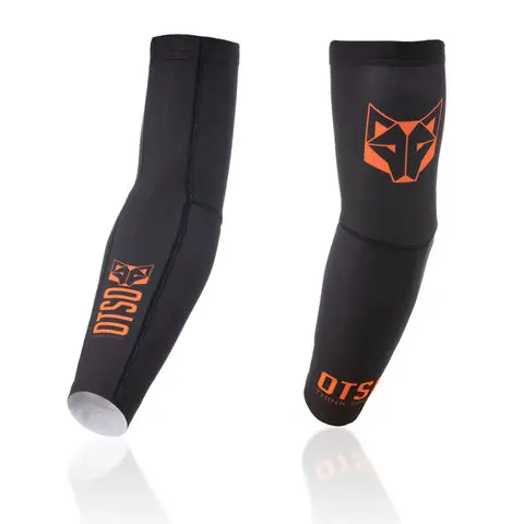 Manguitos UltraLight - Black & Fluo Orange
