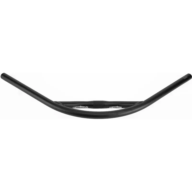 Manillar Ergotec Space Doble Tubo 630 mm 25.4mm 34º Alu Negro