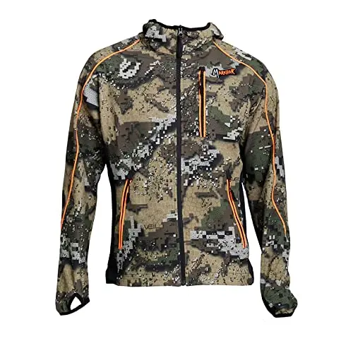 MARKHOR Chaqueta Fox Transpirable con Cordura Elástica Camo Veil Talla