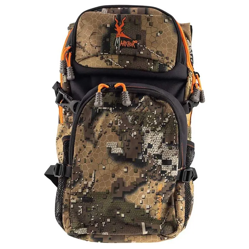 MARKHOR MOCHILAS MASAI 16+4 L Camo Veil - Mochila Táctica Extensible Camuflaje