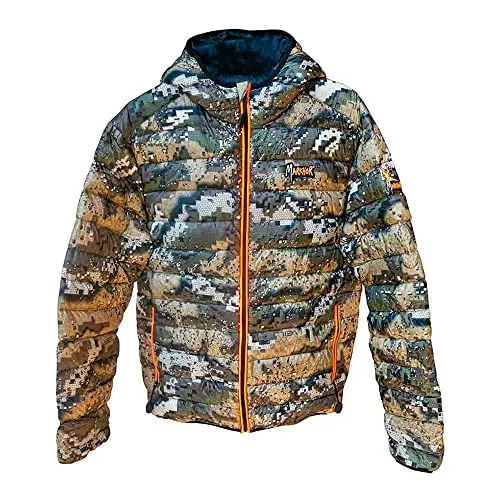 MARKHOR ROPA Chaqueta Pluma DOUDOUNE IBEX CAMO VEIL 90% Pluma Talla