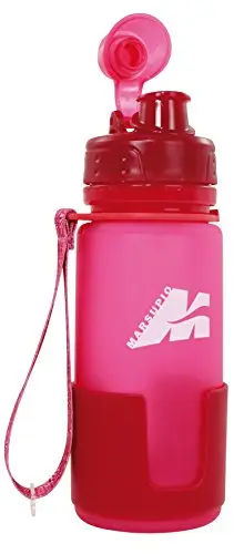 Marsupio® Magic Bottle Botella de Agua Plegable 350ml / 650ml (Silicona Camping Al Aire Libre Deporte Vacaciones Viajes con Mochila), Farbe