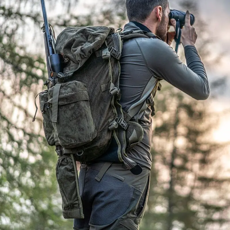 MARSUPIO SUEDE 65 PF PRO C/BOLSILLO RIFLE - Riñonera Táctica Profesional con Compartimento Específico
