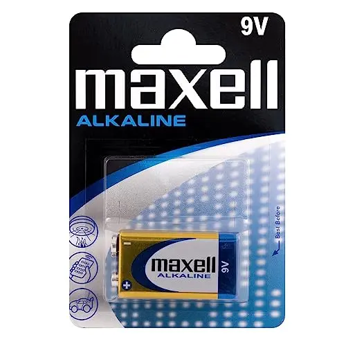 Maxell 6LR61-MN1604, Pila alcalina
