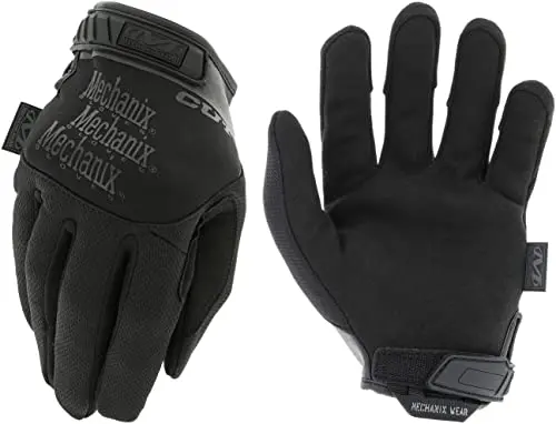 Mechanix Wear Guantes Tácticos Pursuit CR5 - Resistencia Corte Nivel 5 - Talla XL Negro