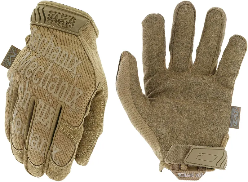 Mechanix Wear Original Coyote - Guantes de Trabajo Tácticos X-Large Marrón