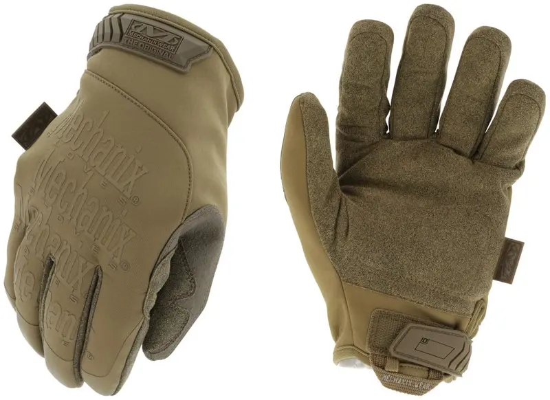 Mechanix Wear Tactical ColdWork - Guantes de trabajo originales de invierno, aislados y resistentes al agua, aptos para pantalla táctil, lavables a máquina, S, color marrón coyote